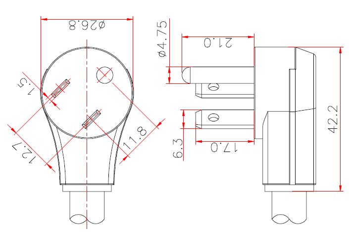 NEMA-5-15P (P302R7)