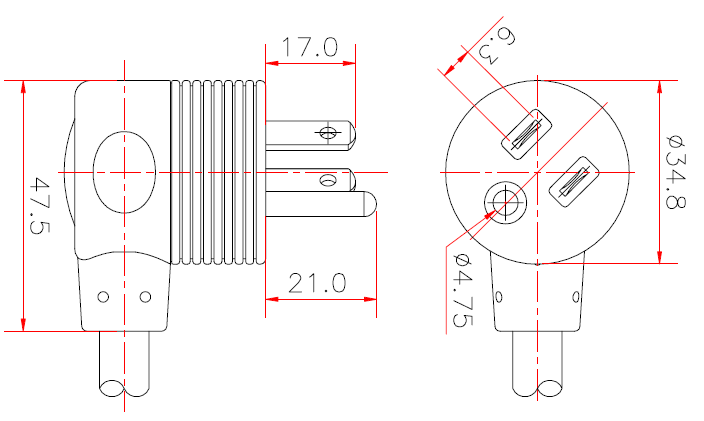 NEMA-5-15P (P341R2)