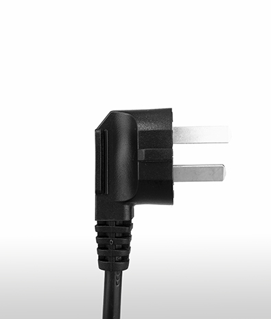 中國 彎式 AC插頭3PIN 接地, 10A250V