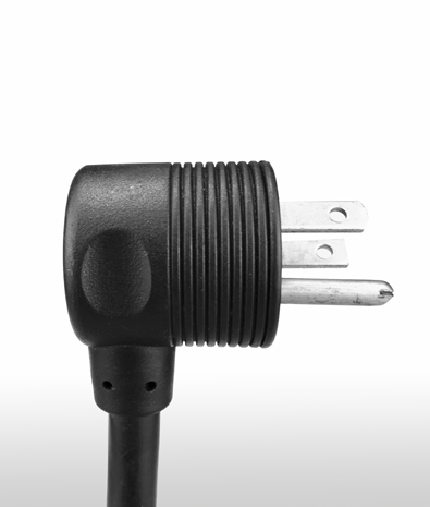 美國 NEMA 5-15P  彎式 AC插頭3PIN  接地, 15A 125V